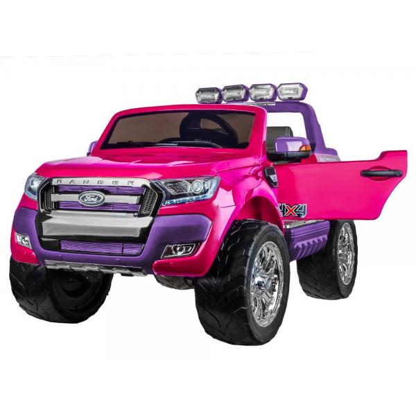 Elektromobilis vaikams Ford Ranger 4x4 rožinis